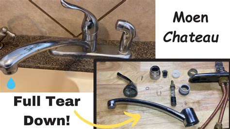 how to take a moen kitchen faucet apart|How to Take Apart a Moen Kitchen Faucet